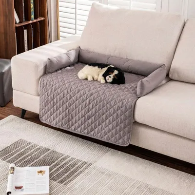 Imagen del producto de Protector para perros, suave, de 75x75 cm, con superficie antideslizante, ideal para perros de tamaño mediano