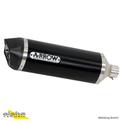 Produktbild von ARROW Auspuff RACE TECH für Suzuki GSX650 / GSX1250 / Bandit 2007-16 aus Aluminium, schwarz