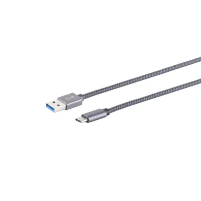 Produktbild von USB-A auf Type C Adapterkabel, 3.2 Gen 2, Pro, 1,5 m