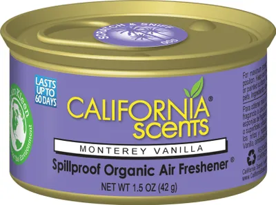 Zdjęcie produktu dla Odświeżacz powietrza California Scents Monterey Vanilla w postaci kartki