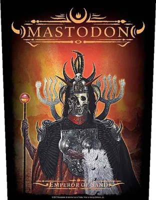 Produktbild von Mastodon Emperor of Sand Aufnäher zum Aufnähen
