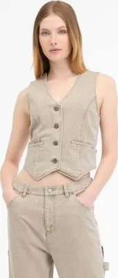 Produktbild von Ragwear Weste Damen Shafron Denim creme L