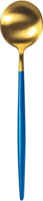 Obrázok produktu pre Stolová lyžica Bama Kyoto Gold Blue - 12 kusov