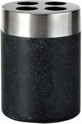Produktbild von STONE Zahnbürstenhalter zum Stellen, schwarz
