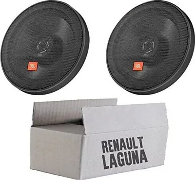 Produktbild von JBL STAGE2 624 | 2-Wege | 16,5cm Koax Lautsprecher - Einbauset passend für Renault Laguna 1 Front - justSOUND
