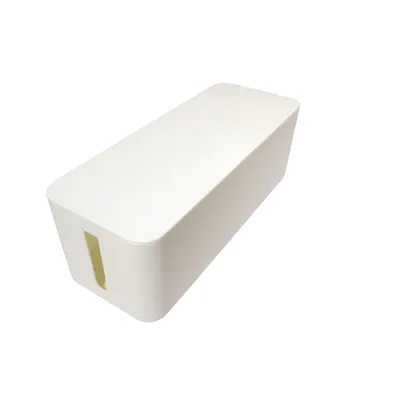 Produktbild von VALUE Box na organizovanie káblov, biely, veľký (407x157x133,5 mm) (19.99.3237)