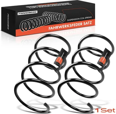 Immagine prodotto di Frankberg 2x Molla di sospensione asse anteriore per Mercedes-Benz CLK C209 CLK Cabriolet A209 3.0L 2005-2010