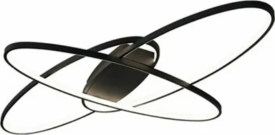 Zdjęcie produktu dla 70W Nowoczesny żyrandol LED Lampa sufitowa Oval Art Lampa wisząca Sypialnia