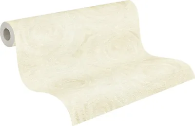 Produktbild von Barocktapete mit Ornamenten Creme 370041 Vlies Wandtapete A.S. Création Tapete