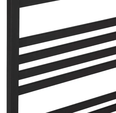 Obrázok produktu pre CERANO – Kúpeľňový radiátor Fulgiduson – bočné pripojenie – 765 W – matná čierna – 1800 × 530 mm
