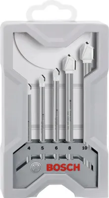 Produktbild von CYL-9 Ceramic Fliesenbohrer Set, 4/5/6/8/10 mm, 5-tlg.