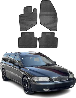 Immagine prodotto di 2000-2007 Volvo V70 tappetini TPE nero 4 pz