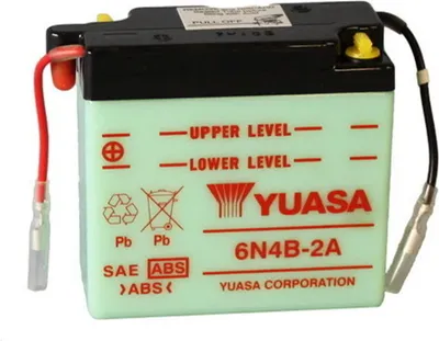 Imagen del producto de Batería YUASA 6N4B-2A, 4 Ah