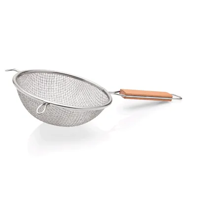 Produktbild von Großküchensieb, Ø 27 cm, Maschenweite 1 mm, Chromnickelstahl