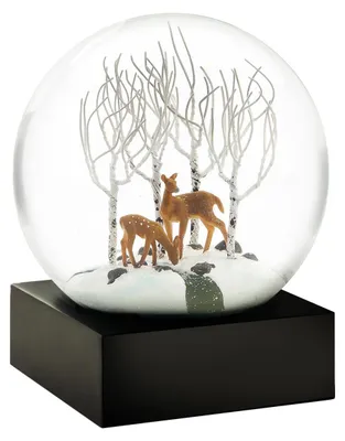 Produktbild von Schneekugel Deer in Woods, Rehe im Wald