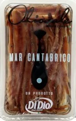 Produktbild von Sardellenfilets aus Kantabrien mit Petersilie Anchois Alici del Cantabrico Prezzemolo 70g - Di Dio