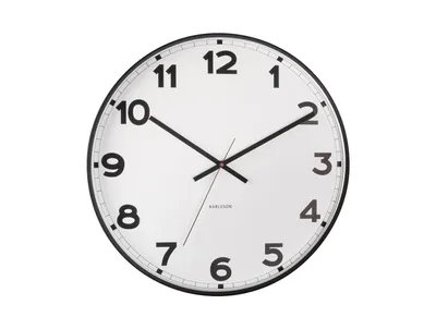 Imagen del producto de Karlsson - Reloj de pared, estilo clásico, blanco - Ø 40,6 cm
