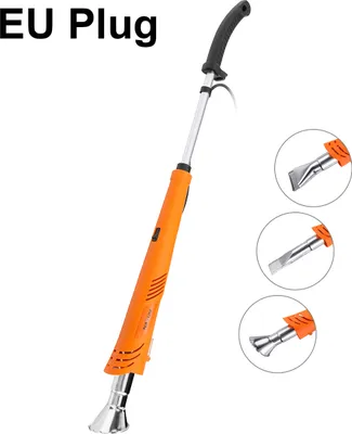 Produktbild von NASUM Elektrischer Unkrautbrenner 2000 W–650 °C Heißluftbrenner mit 2 Heizstufen & ergonomischem Griff, umweltfreundlicher Weed Burner mit 5 Aufsätzen