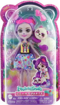 Obrázek produktu pro Enchantimals Glam Party HNT58, Módní panenka, Ženy, 4 rok/roky, Chlapec/děvče, 170 mm, Vícebarevný