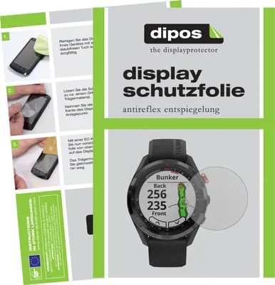 Obrázek produktu pro 2x Ochranná fólie pro Garmin Approach S62 matt Screen Protector Film Ochrana displeje dipos