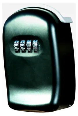 Produktbild von Schlüsselbox mit 4-stelligem Drehkombinationsschloss, HxBxT: 10,0 x 6,5 x 3,5 cm