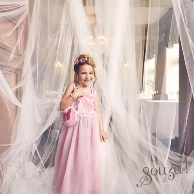 Image de Souza Robe de bal Ellenore Costume Rose Enfant