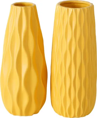Produktbild von Vase Luana Set 2-teilig 24 cm Gelb