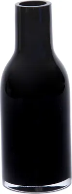 Produktbild von Flaschenvase schwarz Höhe ca. 19cm