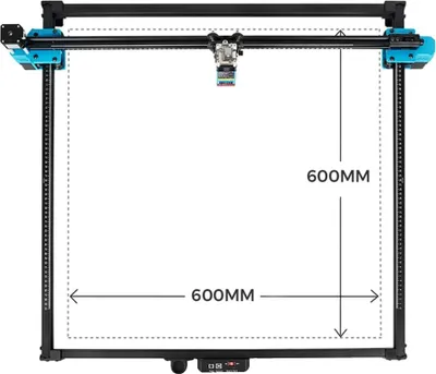 Obrázek produktu pro Laserová gravírka, vysoká přesnost, univerzální řezací schopnosti, balení 1, 40W TTS-55, EU