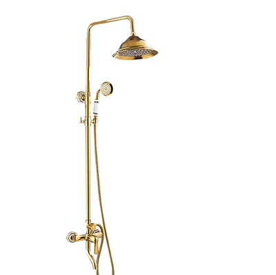 Produktbild von DUSCHARMATUR im Retro-Stil GOLD PHILAGORIA LAUFERI