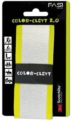 Produktbild von Fasi Reflektorarmband Color-Clett 2.0 neongelb