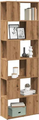 Image de Maison Exclusive - Bibliothèque/séparateur de pièce Chêne Artisan 60x24x186 cm