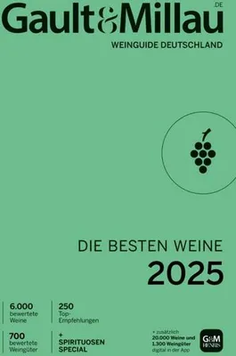 Produktbild von Gault&Millau Weinguide Deutschland - Die besten Weine 2025