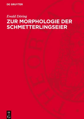 Produktbild von Zur Morphologie der Schmetterlingseier