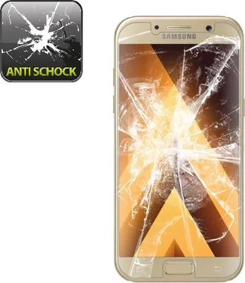 Produktbild von 3x Panzerfolie für Samsung Galaxy A5 2017 ANTI-SCHOCK Displayschutzfolie HD KLAR