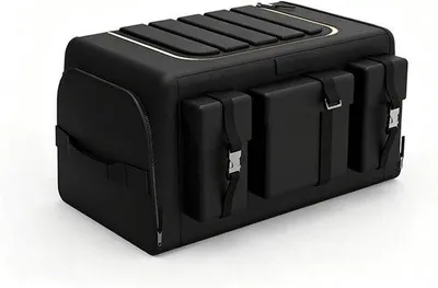 Obrázek produktu pro Organizér do kufru auta - Úložný box do auta - Organizace v autě - Voděodolný, protiskluzový - 50 litrů - Černý
