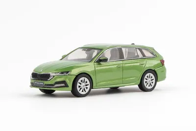 Obrázok produktu pre Škoda Octavia IV Combi (2020) - Zelená Májová Metalíza ABREX 1:43