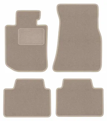 Immagine prodotto di Tappetini in moquette per BMW 3 G20 2018- (berlina) – set 4 pezzi, beige, su misura – Wielganizator LUX