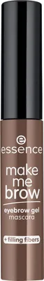 Produktbild von Essence Make Me Brow Eyebrow Gel Mascara, Augenbrauen-Mascara, Braun, browny brows, 3,8 ml, Frauen, Färbung