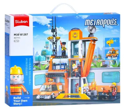 Produktbild von Sluban Metropolis M38-B1287 – Leitstelle für Rettungsdienste