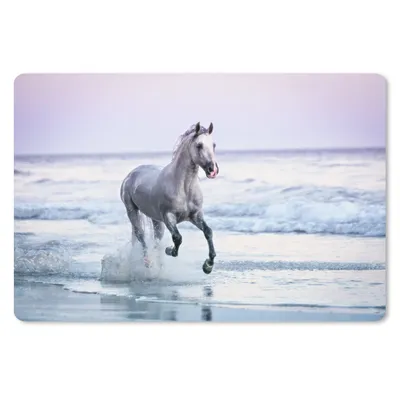Produktbild von MuchoWow® Mauspad Mousepad Pferde - Luft - Meer 27x18 cm - Mousepads - Maus Mat - Pad - Mausunterlage - Büroartikel - Desk Matten