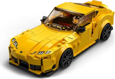 Produktbild von LEGO 76901 Speed Champions Toyota GR Supra Rennwagen, Spielzeugauto, Modellauto zum selber Bauen