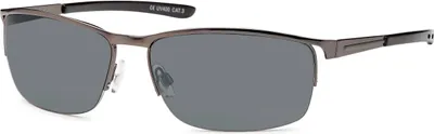 Produktbild von Herren Sonnenbrille Designer Sport Biker Metall Sonnen Brillen Schwarz