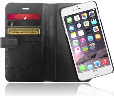 Image de X-Wallet Leather Case Black pour iPhone 6/6s Plus