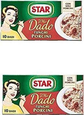 Produktbild von 2x Star dado funghi porcini brodo Steinpilze Suppenwürfel Brühe