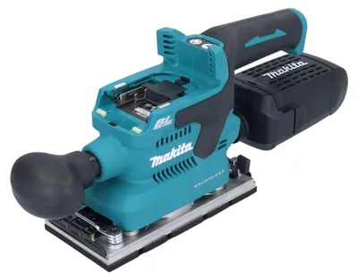 Zdjęcie produktu dla Makita DBO382Z, Szlifierka do blachy, Zacisk, Czarny, Turkusowy, Bezszczotkowy, 12000 RPM, 2 mm
