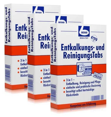 Produktbild von Dr. Becher Entkalkungs- und Reinigungs Tabs 8 stk. (3er Pack)