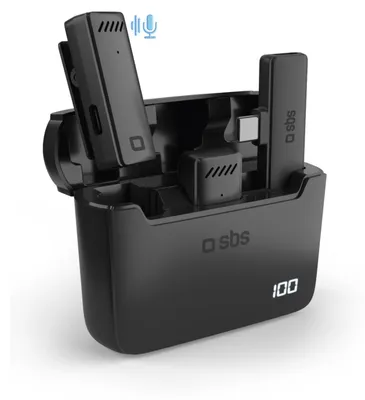 Immagine prodotto di SBS Microfono Wireless con ricevitore USB-C