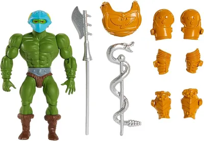 Imagen del producto de Figura Snake Men Infiltrator Masters Of The Universe Articulada 14 cms