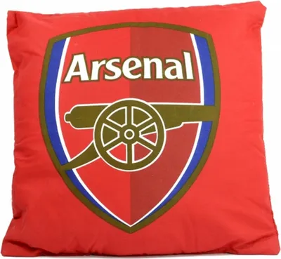 Produktbild von Arsenal FC Fußball Wappen Zierkissen BS174 (Einheitsgröße) (Bunt)